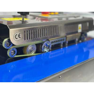 Lavion FRB 770 Konveyörlü Otomatik Yatay Poşet Ağzı Kapatma Makinesi