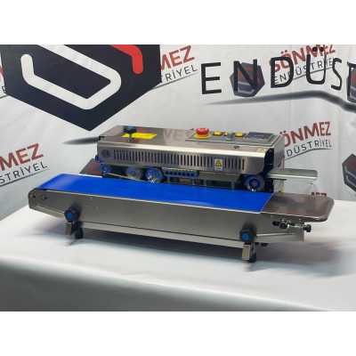 Lavion FRB 770 Konveyörlü Otomatik Yatay Poşet Ağzı Kapatma Makinesi