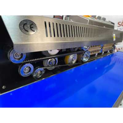 Lavion FRB 770 Konveyörlü Otomatik Yatay Poşet Ağzı Kapatma Makinesi