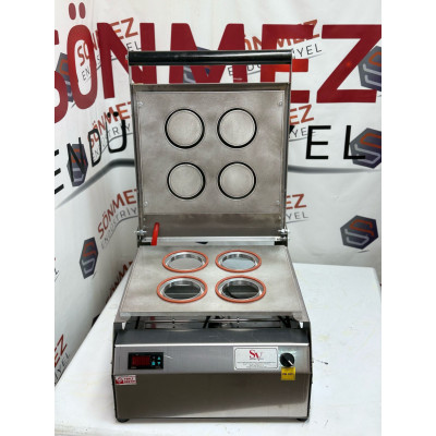 Sönmez Vakum 90 Mm 4 Lü Bardak Kapatma Makinesi