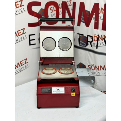 Sönmez Vakum 110*110 Yuvarlak Kase Kapatma Makinesi Özel Üretim