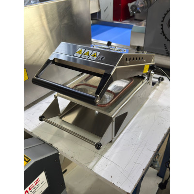 Propack Eko Yemek Paketleme Makinesi 3 Bölme Tabak Kapatma Makinası