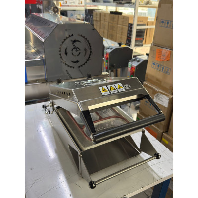 Propack Eko Yemek Paketleme Makinesi 3 Bölme Tabak Kapatma Makinası