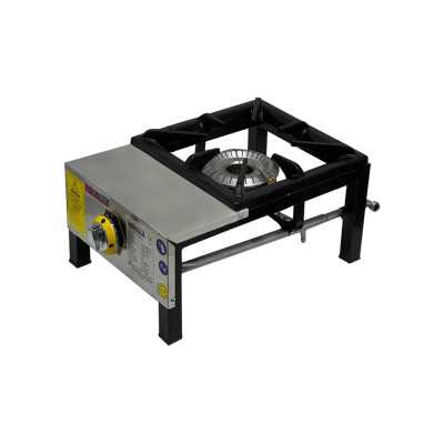 İnoxmaster Tekli Lokanta Ocağı Kısa Ayak Ce Belgeli Doğalgazlı