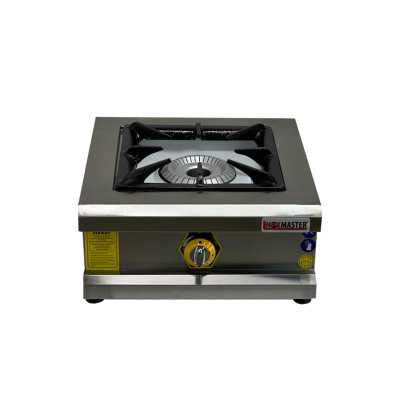 İnoxmaster Tekli Set Üstü Endüstriyel Ocak Ce Belgeli Lpgli Tüplü