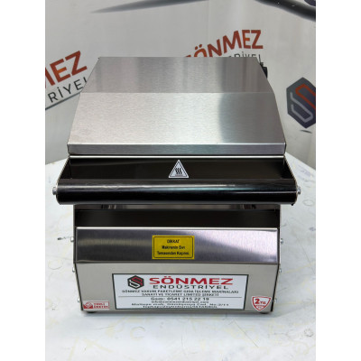 Sönmez Vakum 3 Bölme Yemek Catering Paketleme Makinesi Paslanmaz Model