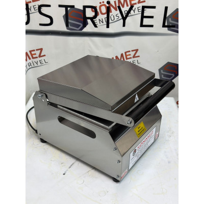 Sönmez Vakum 3 Bölme Yemek Catering Paketleme Makinesi Paslanmaz Model