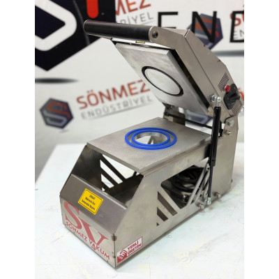 Sönmez Vakum 90 Mm Tekli Bardak Kapatma Makinesi
