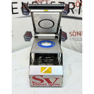 Sönmez Vakum 90 Mm Tekli Bardak Kapatma Makinesi