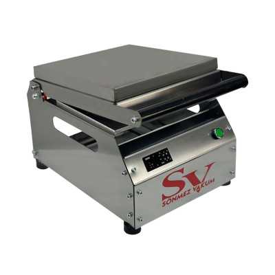 Sönmez Manuel Kase Kapatma 2 Gözlu Tabak Kapatma Makinesi Paslanmaz