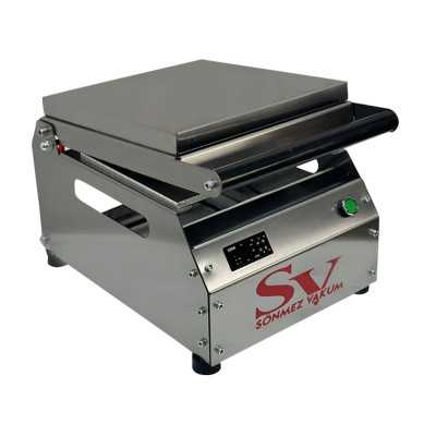 Sönmez Manuel Kase Kapatma 3 Gözlu Tabak Kapatma Makinesi Paslanmaz