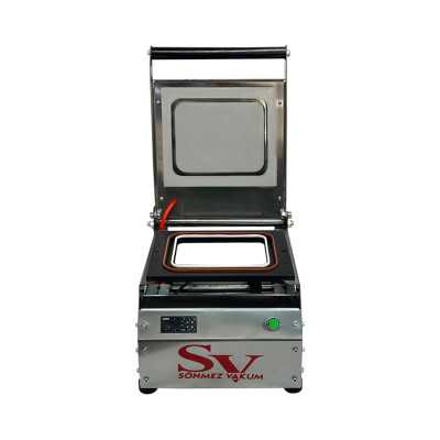 Sönmez SV 350 Manuel Tekli Kase Tabak Kapatma Makinesi Paslanmaz