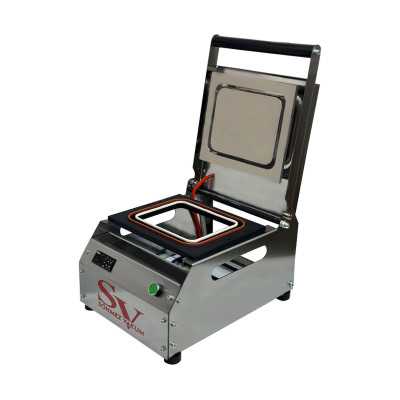 Sönmez SV 350 Manuel Tekli Kase Tabak Kapatma Makinesi Paslanmaz