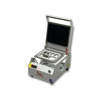 Sönmez Manuel 6 Bölmeli Kahvaltı Tabağı Kapatma Paketleme Makinesi Beyaz