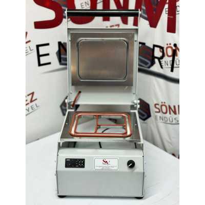 Sönmez Manuel Kase Kapatma 3 Gözlu Tabak Kapatma Makinesi White