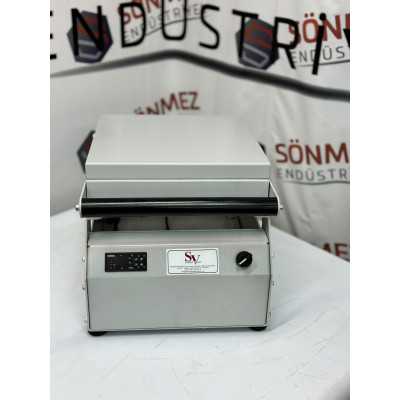 Sönmez Manuel Kase Kapatma 3 Gözlu Tabak Kapatma Makinesi White