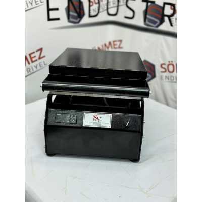 Sönmez SV 350 Manuel Tekli Kase Tabak Kapatma Makinesi Black