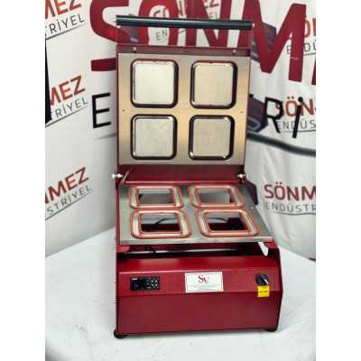 Sönmez Vakum 110*110 Kare Kase Kapatma Makinesi Özel Üretim