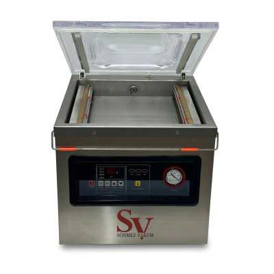 Sönmez Vakum Çift Çene 41 Cm Sucuk Kaşar Peynir Zeytin Vakum Makinesi