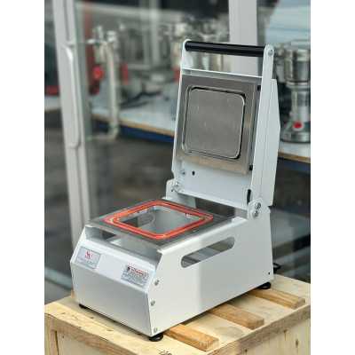 Sönmez Vakum Tek Bölmeli Eko Manuel Kase Tabak Kapatma Makinesi