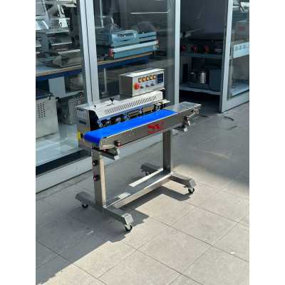 Lavion Frm-980 Gazlı Çerez Cips Gıda Paketleme Makinesi Yapıştırma Makinası Tarih Kodlamalı