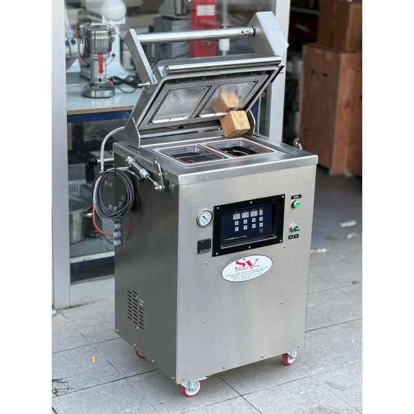 Sönmez Vakum Gazlı Meze Et Paketleme Makinesi 227*178 Tek Gözlü