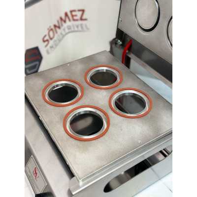 Sönmez Vakum 90 Mm 4 Lü Bardak Kapatma Makinesi