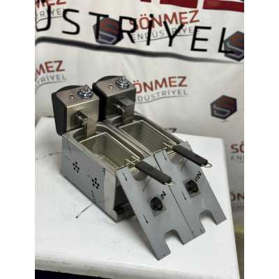 Sönmez 3+3 Elektrikli Fritöz Büfe Restoran Tipi