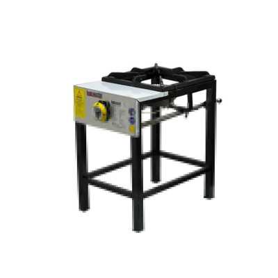 İnoxmaster Tekli Lokanta Ocağı Yüksek Ayak Ce Belgeli Doğalgazlı