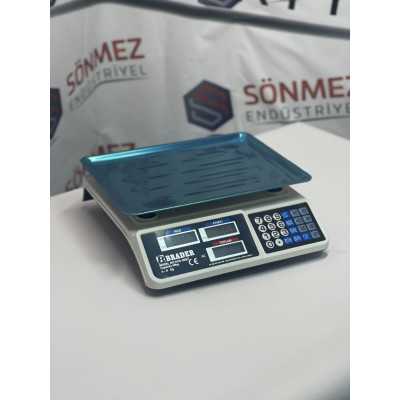 Brader Elektronik Terazi Market Manav Terazi 40 Kg