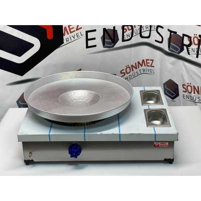 Paslanmaz Garnütürlü Tantuni Ocağı 50*70 Cm - Doğal Gazlı