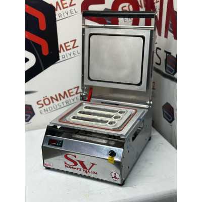 Sönmez Vakum Çiğköfte Dürüm Paketleme Makinesi Sos + Dürüm