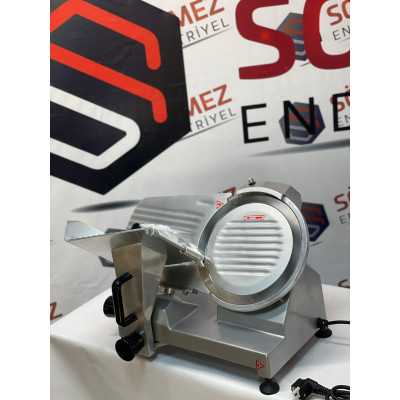 Lavion 25 Cm Salam Sosis Kesme Dilimleme Makinesi Büfe Restoran Tipi Salam Kesme Makinesi