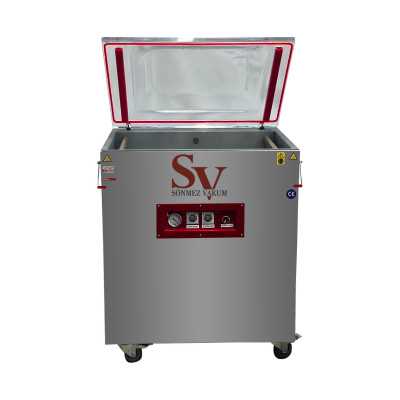 Sönmez Vakum Geniş Hazne 50*65 Çift Çene Vakum Makinesi