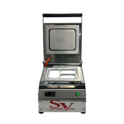 Sönmez Manuel Kase Kapatma 3 Gözlu Tabak Kapatma Makinesi Paslanmaz