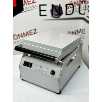 Sönmez Manuel Kase Kapatma 2 Gözlu Tabak Kapatma Makinesi White