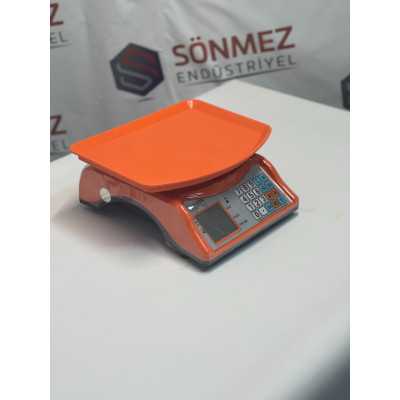Brader 40 Kg Elektronik Dijital Hesaplamalı Terazi Turuncu